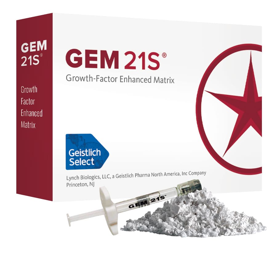 GEM21S Growth-Factor Enhanced Matrix